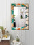 999Store Printed Mirror Frame Wall Mirror Home Decor Decorative washroom Bathroom Mirror