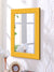999Store Printed Mirror Decorative Wall Art Wall Mount Mirror Yellow washroom Bathroom Mirror