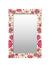 999Store Printed Glass Mirror for Bathroom Wall washroom Decoration Items Decorative Daisy Flower and Tree washroom Bathroom Mirror