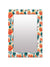 999Store Printed Mirror Frames Bath Room Mirror Rose Flowers washroom Bathroom Mirror