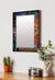999Store Printed Toilet Mirror Bathroom Mirror for Home Blue Sky& Stare washroom Bathroom Mirror