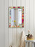 999Store Printed Mirror face Small Hanging Mirror Traditional Dance Patten washroom Bathroom Mirror