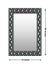 999Store Printed Mirrors for Vanity Small Mirrors for Art Work Decorative washroom Bathroom Mirror