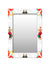 999Store Printed Mirrors for Decorating Wall Shaving Mirror Traditional Dance Lady washroom Bathroom Mirror