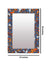 999Store Printed Mirror Bathroom Bathroom for Mirror Orange Floral washroom Bathroom Mirror