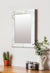 999Store Printed Mirror Wall Hanging washroom Mirrors for Wall Wood washroom Bathroom Mirror