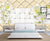 999Store 3D White Flowers and White Tiles Wallpaper ,Wallpaper436