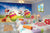 999Store 3D Rabbits with Multi Color Eggs wllpaper ,Wallpaper685