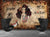 999Store 3D red Bricks and Beautiful Ladys beauti Parlour Wallpaper ,Wallpaper803